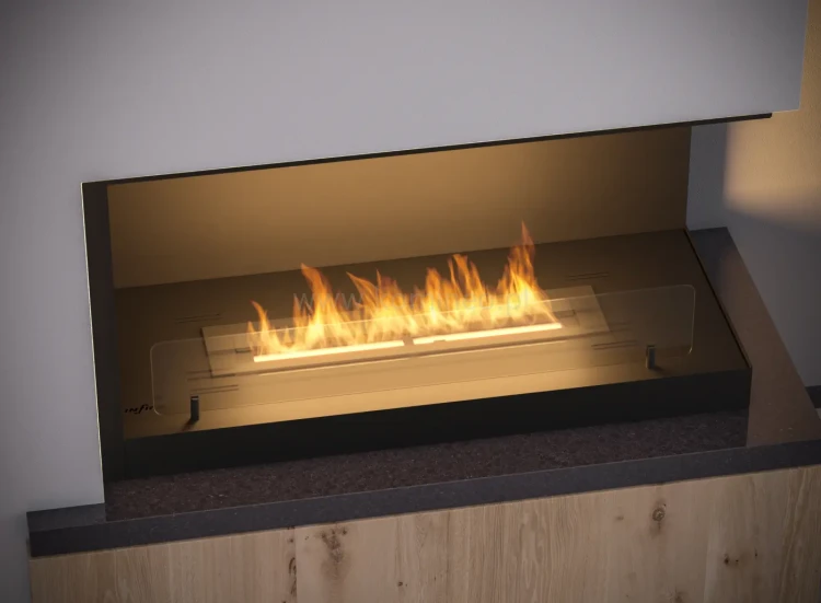 INFIRE INSIDE P800 Vers2 prawy Biokominek do zabudowy narożny