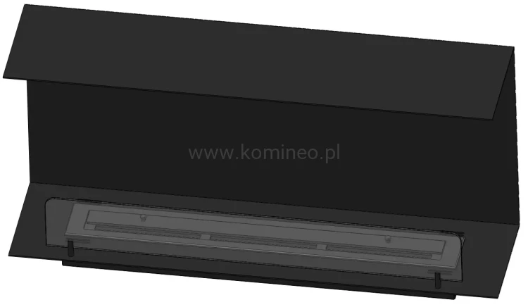 INFIRE INSIDE C1000 Vers1 Biokominek do zabudowy trójstronny