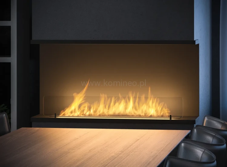 INFIRE INSIDE C1000 Vers2 Biokominek do zabudowy trójstronny