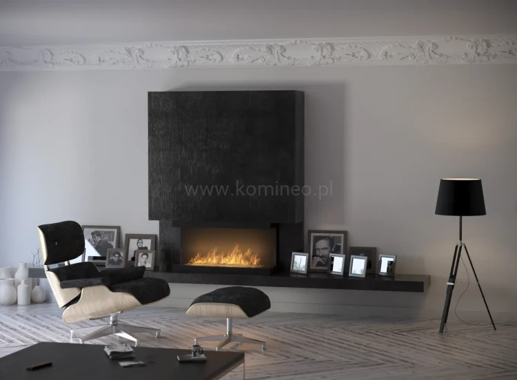 INFIRE INSIDE C1000 Vers3 Biokominek do zabudowy trójstronny