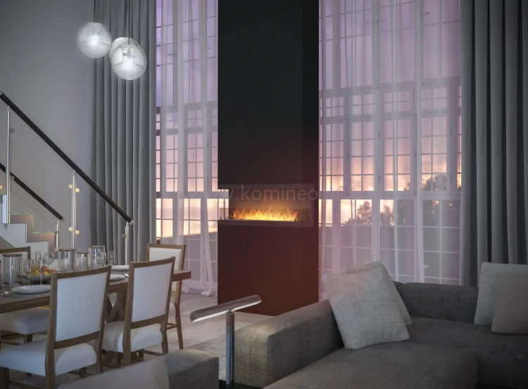 INFIRE INSIDE C1200 Vers3 Biokominek do zabudowy trójstronny