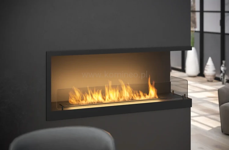 INFIRE INSIDE P1100 Vers2 prawy Biokominek do zabudowy narożny