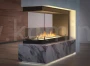Biokominek do zabudowy INFIRE INSIDE U1000.2 aranżacja