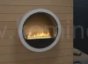 Biokominek INFIRE INCYRCLE WALL aranżacja