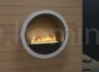 Biokominek INFIRE INCYRCLE WALL aranżacja