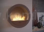 Biokominek INFIRE INCYRCLE WALL aranżacja