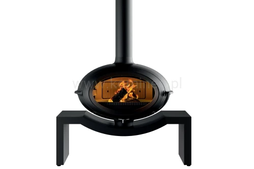 INVICTA BRIO SUR BANC 6481-25 na ławie 1,0 m Piec kominkowy żeliwny