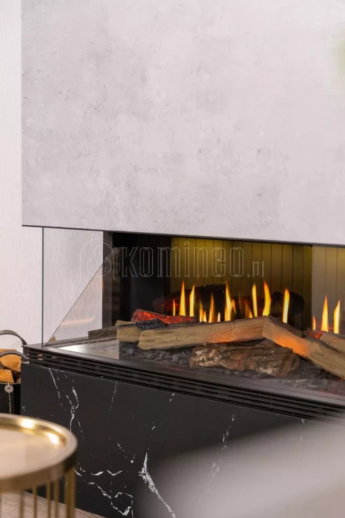 DIMPLEX VISTA 130 III Opti-V Kominek elektryczny trójstronny do zabudowy