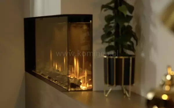 DIMPLEX IGNITE BOLD 50 Kominek elektryczny do zabudowy - aranżacja