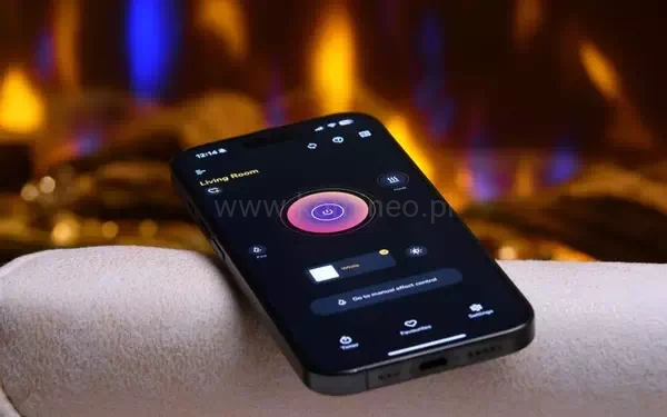 DIMPLEX IGNITE BOLD 50 Kominek elektryczny do zabudowy - aplikacja