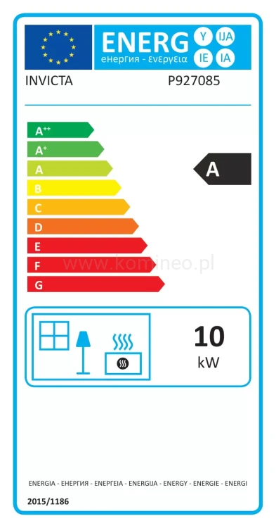 Etykieta Energetyczna Invicta 9270-85