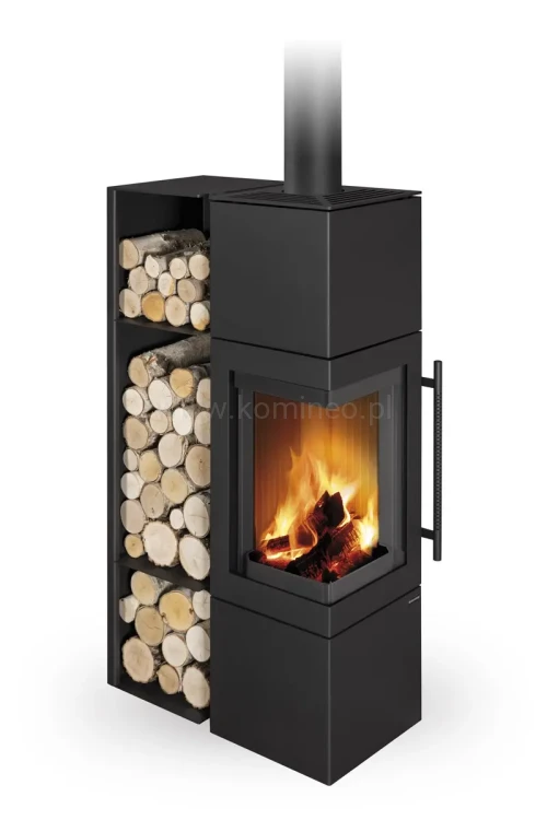 Piec ROMOTOP ESQUINA 3 G metal + box wysoki (opcja dodatkowo płatna)