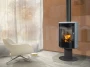 Piec ROMOTOP LAREDO T kamień aranżacja