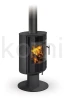 ROMOTOP LAREDO T metal Piec kominkowy obrotowy