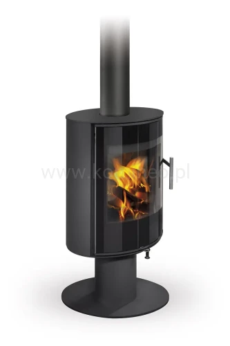 ROMOTOP LAREDO T metal Piec kominkowy obrotowy