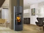 Piec kominkowy ROMOTOP LAREDO H kamień -  aranżacja