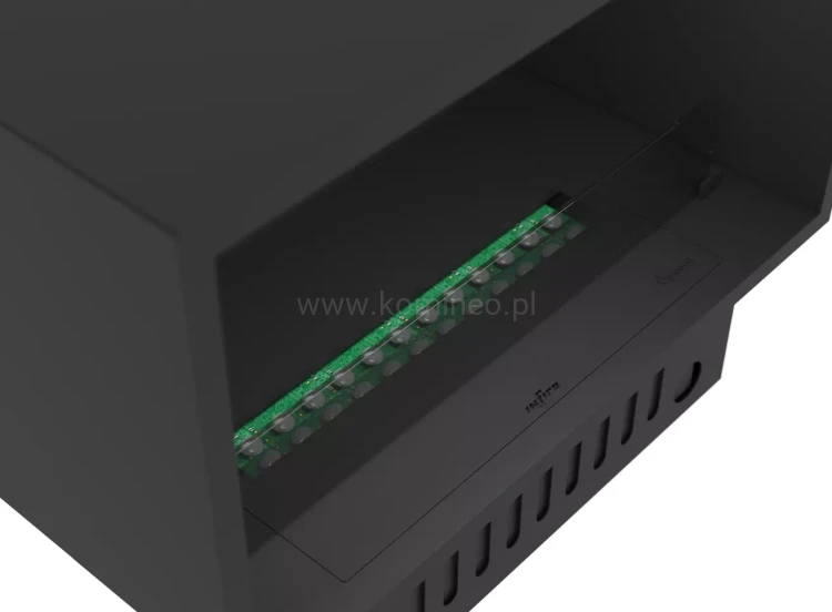 INFIRE INSIDE INVAPO 800 Kominek elektryczny 3D do zabudowy