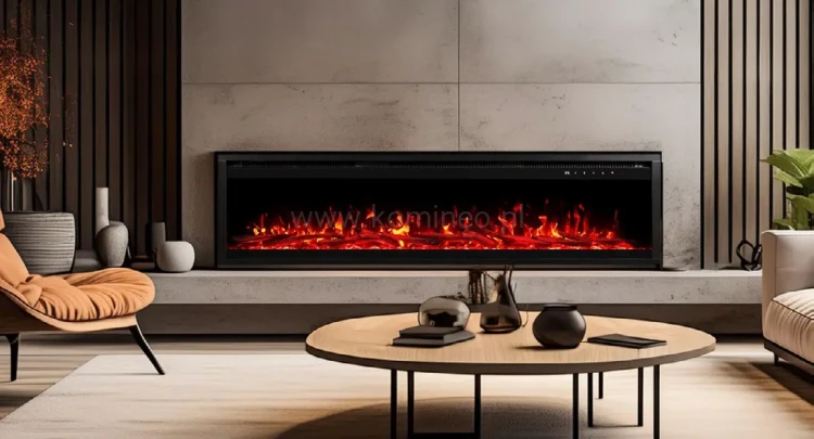 Kominek elektryczny AFLAMO ROYAL PRO aranżacja