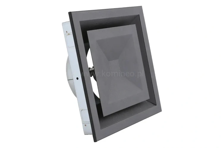 Anemostat kwadratowy DARCO VENTLAB ASK-ML.CZ czarny