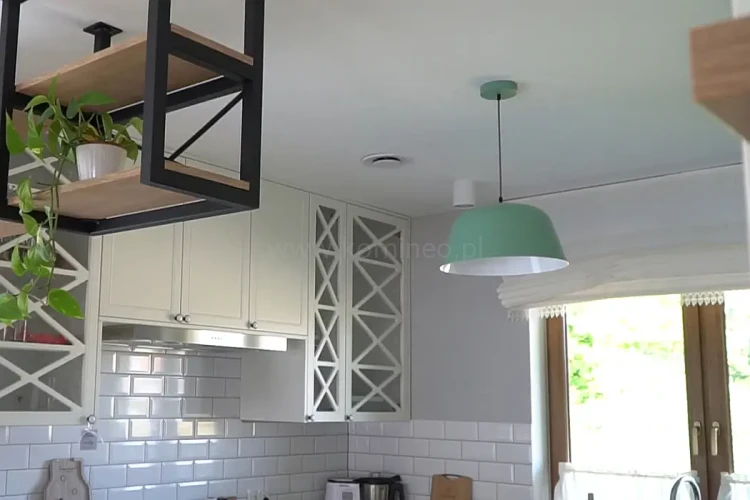 Anemostat okrągły DARCO VENTLAB ASV-ML-B biały nawiewno-wywiewny aranżacja