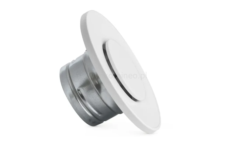 Anemostat okrągły DARCO VENTLAB ASV-ML-B biały nawiewno-wywiewny