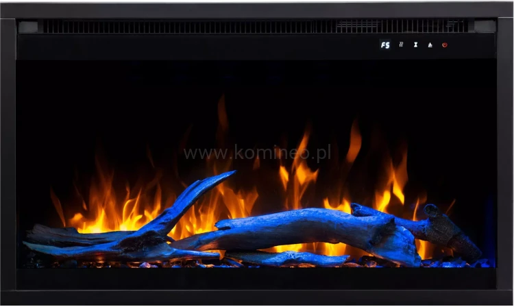 Kominek elektryczny wkład AFLAMO 3D 45x75