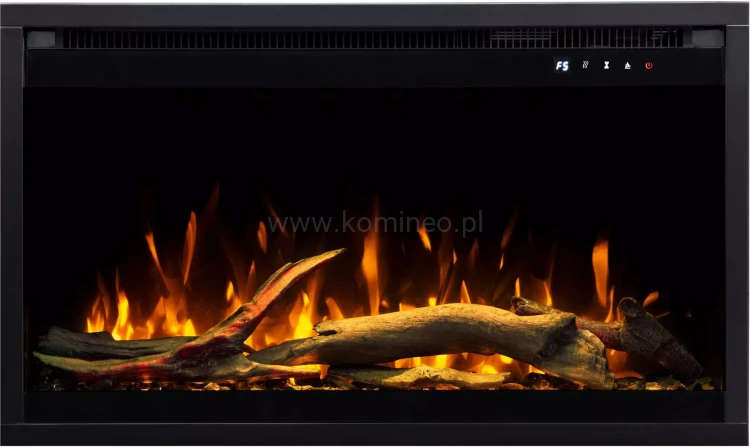 Kominek elektryczny wkład AFLAMO 3D 45x90