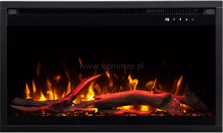 Kominek elektryczny wkład AFLAMO 3D 45x90