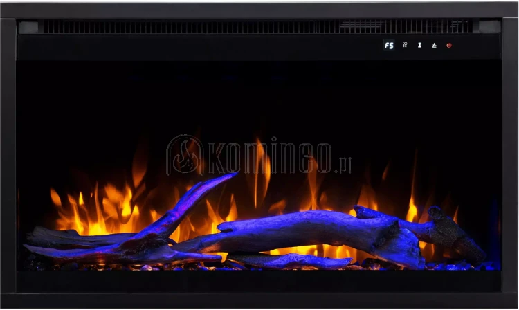 Kominek elektryczny wkład AFLAMO 3D 45x90