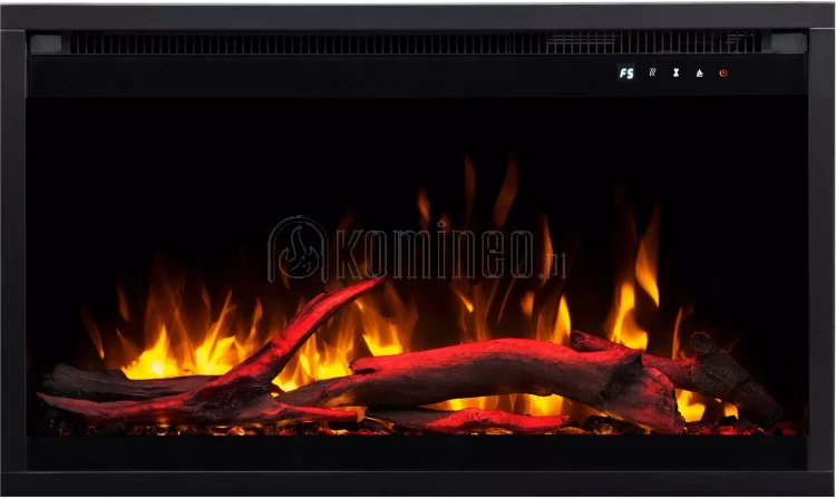 Kominek elektryczny wkład AFLAMO 3D 45x90
