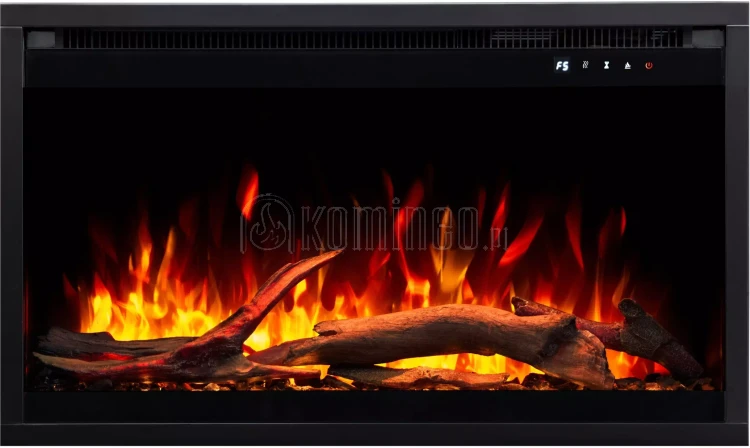 Kominek elektryczny wkład AFLAMO 3D 45x90