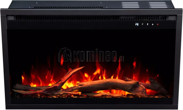 Kominek elektryczny wkład AFLAMO 3D 45x90