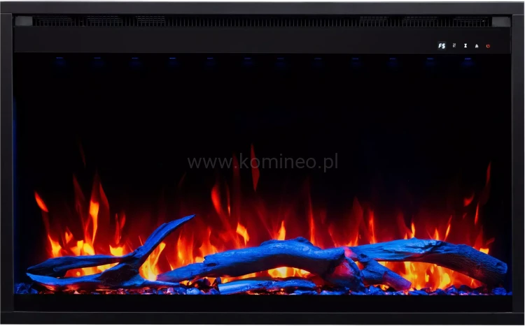 Kominek elektryczny wkład AFLAMO 3D 60x60