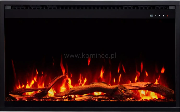 Kominek elektryczny wkład AFLAMO 3D 60x80