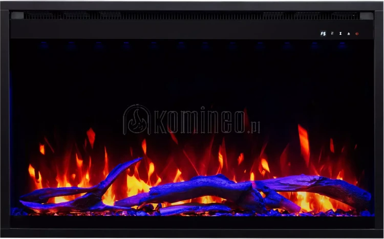 Kominek elektryczny wkład AFLAMO 3D 60x80