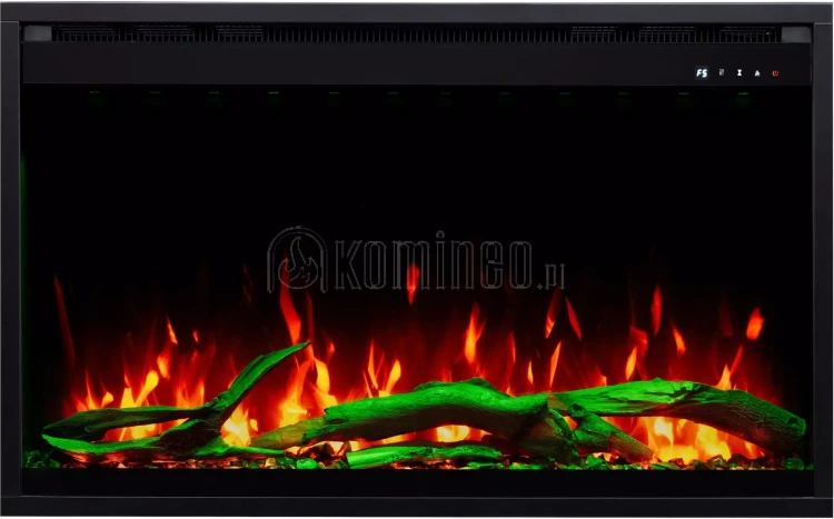 Kominek elektryczny wkład AFLAMO 3D 60x80