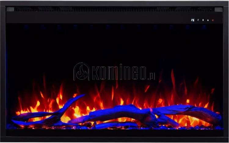 Kominek elektryczny wkład AFLAMO 3D 60x80