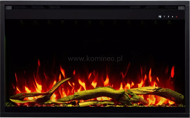 Kominek elektryczny wkład AFLAMO 3D 60x100