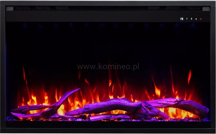 Kominek elektryczny wkład AFLAMO 3D 60x100