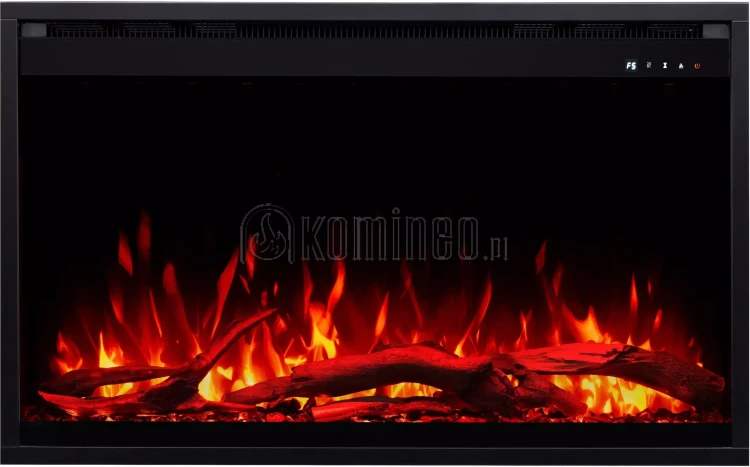 Kominek elektryczny wkład AFLAMO 3D 60x100