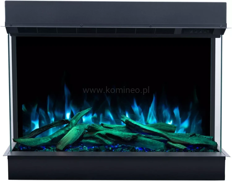 Kominek elektryczny trójstronny AFLAMO SUPERB 3D 80