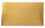 ArtFuego BL-001-S-K Blacha przed kominek z mosiądzu, SATYNA, 400x700