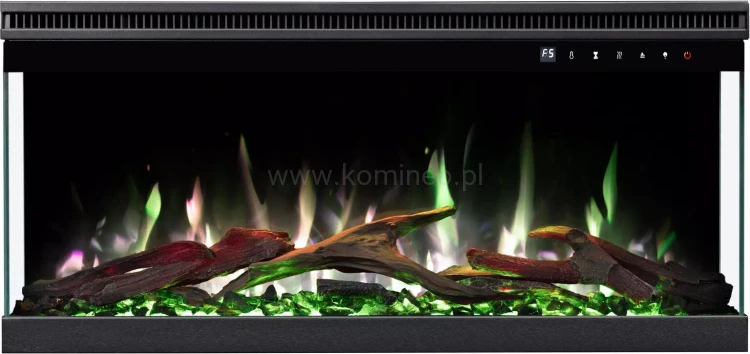 Kominek elektryczny trójstronny AFLAMO UNIQUE 80 PRO