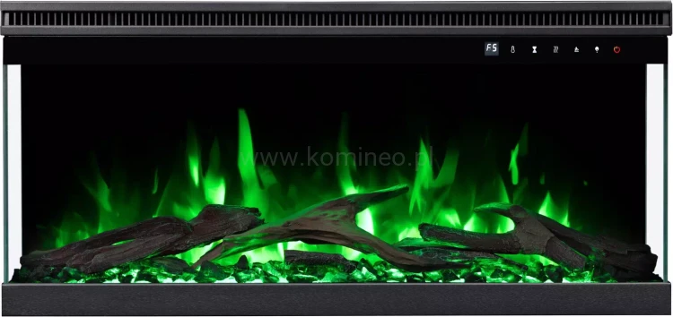 Kominek elektryczny trójstronny AFLAMO UNIQUE 80 PRO