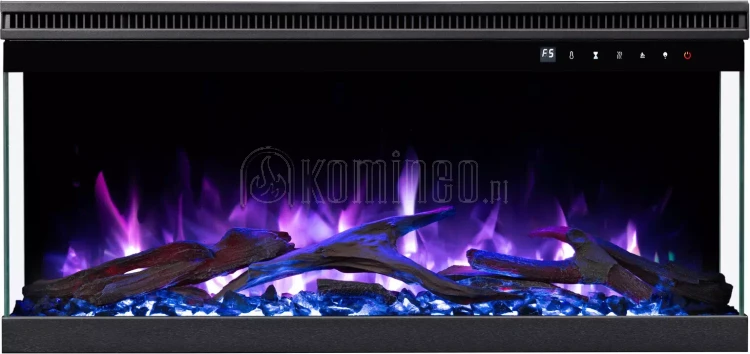 Kominek elektryczny trójstronny AFLAMO UNIQUE 80 PRO
