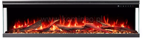 Kominek elektryczny trójstronny AFLAMO UNIQUE 120 PRO