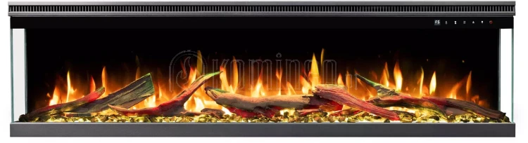 Kominek elektryczny trójstronny AFLAMO UNIQUE 120 PRO