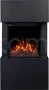 Kominek elektryczny wolnostojący AFLAMO TEXEL Black