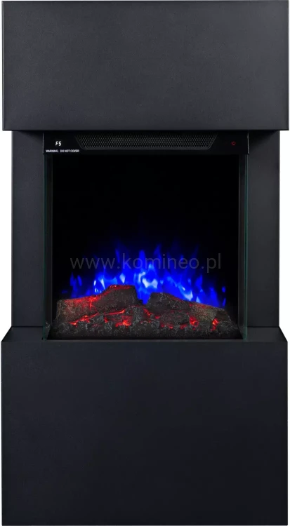 Kominek elektryczny wolnostojący AFLAMO TEXEL Black
