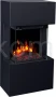 Kominek elektryczny wolnostojący AFLAMO TEXEL Black
